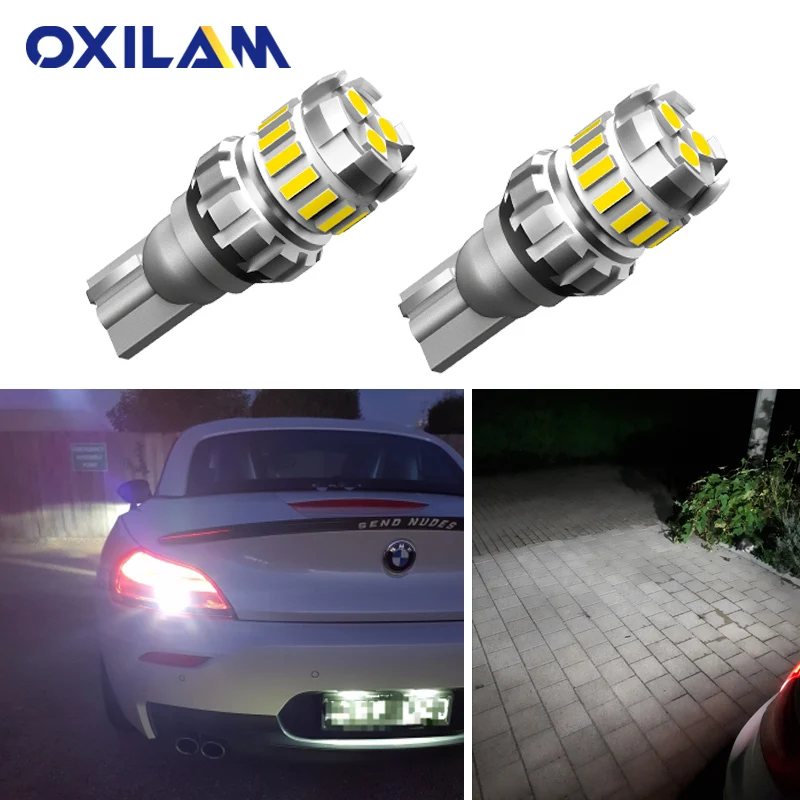 2x W16W T15 светодиодный без ошибок обратный светильник для BMW E46 E36 E39 E60 E90 E91 E92 G30 E87 E83 E53