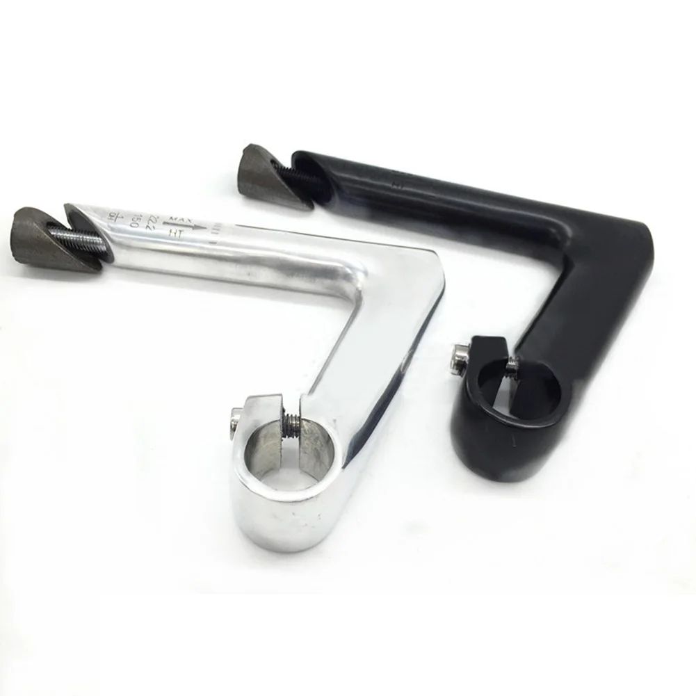 

Bicycle Bike Quill Stem Riser 100mm Extension Stem Handlebar 25.4mm Diameter Universal Clamp Handlebar Parts