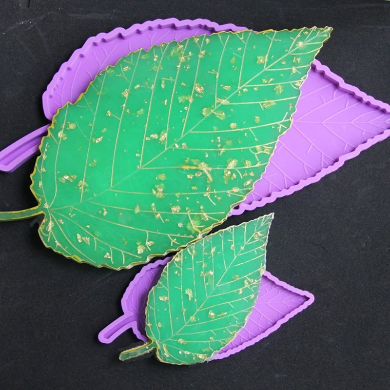 

Большая женская форма для подставки силиконовые листья Подставка под чашу коврик каучуковая форма T84A