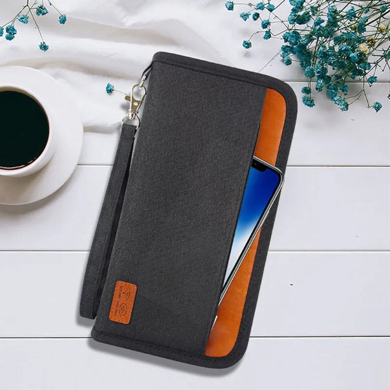 Рисунок 5 - многофункциональный деловой RFID-кошелек для паспорта