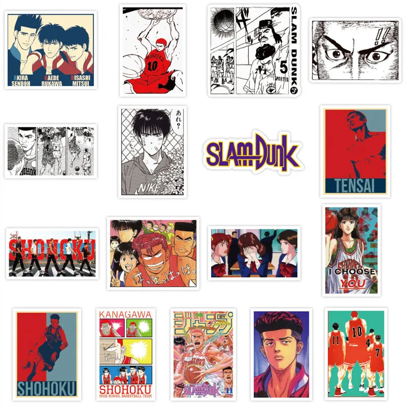 50 шт. водонепроницаемые наклейки на ноутбук баскетбол граффити | Компьютеры и