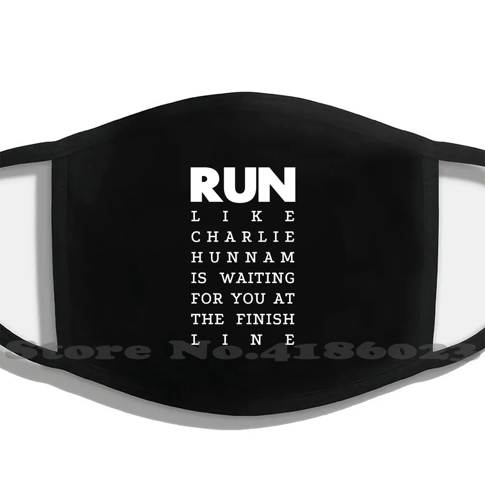 Модная забавная маска на лицо Run-Charles Hunnam 2 маски для лица бегайте как