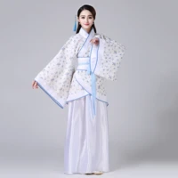 women traditional ethnic costume princess hanfu han dynasty womens outfits white black red pink chinese ancient dress