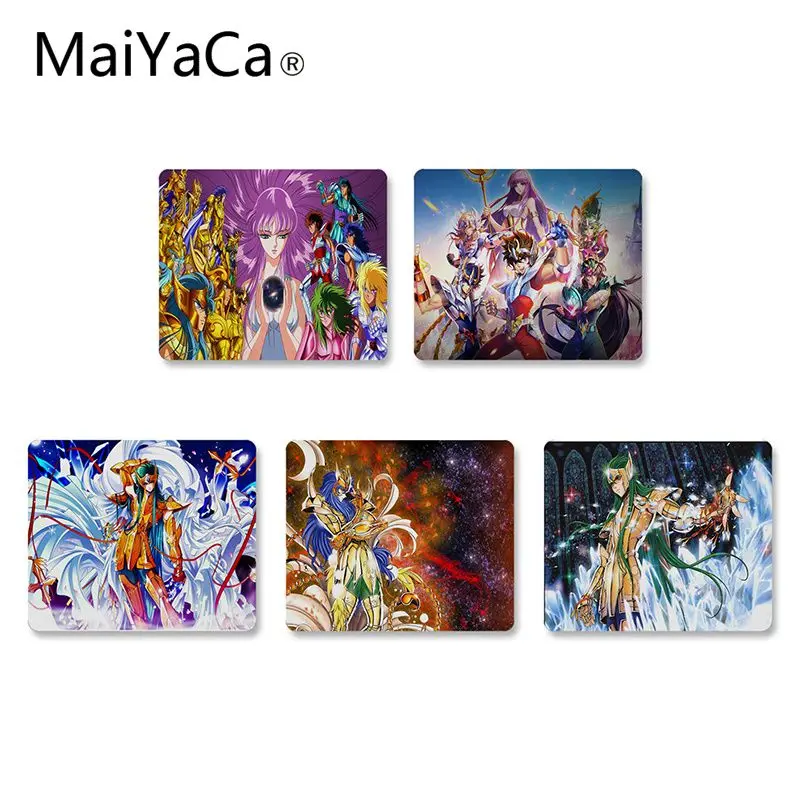 

MaiYaCa High Quality Saint Seiya Rubber Pad to Mouse Game Non-Slip Laptop Computer PC gaming mouse mat mouse pad gamer desk mat