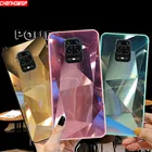 3D Алмазный зеркальный чехол для Xiaomi Redmi Note 9S 9 8 Note9 Pro Max 9A 9AT 9C NFC, мягкие чехлы для телефонов Mi Note 10 Lite Pro, чехол