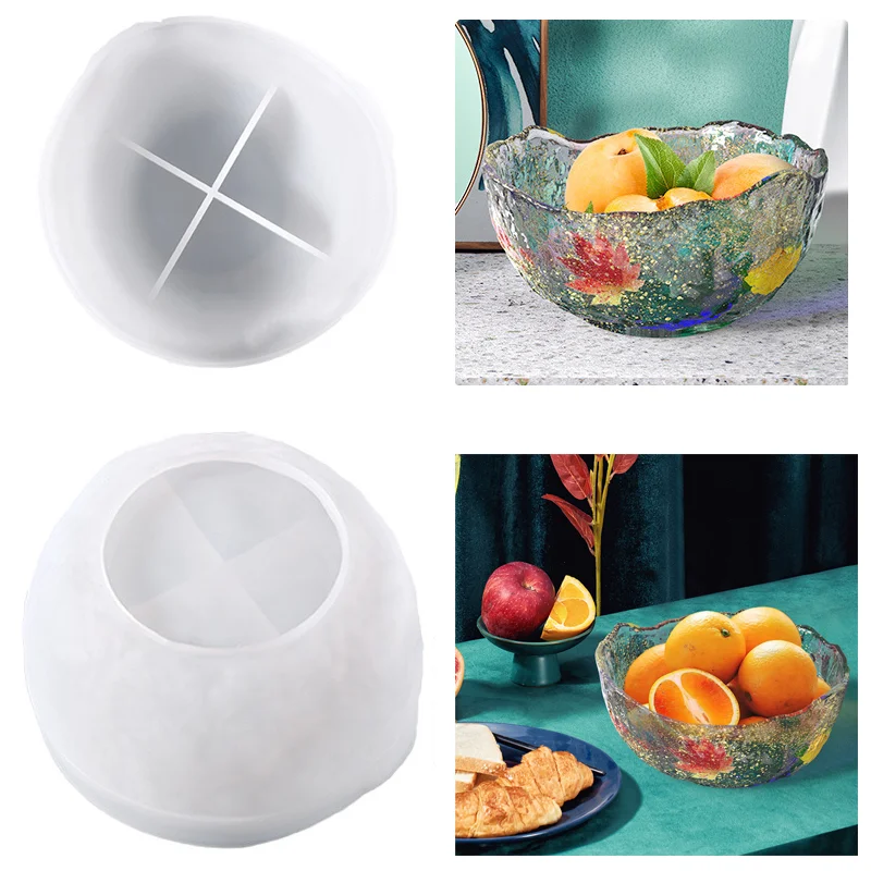 

Асимметричная форма для хранения фруктов, Прозрачная силиконовая форма из эпоксидной смолы для поделок «сделай сам», украшения, домашняя д...