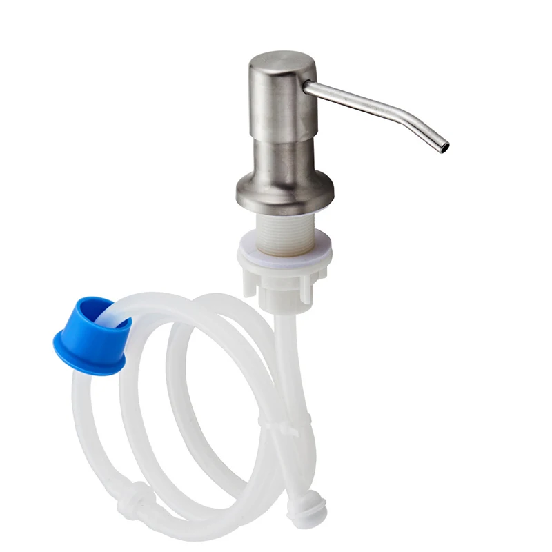 

VGX Iiquid дозатор для мыла с удлинительной трубкой и бутылочкой 304 из нержавеющей стали, головка насоса для кухонной раковины, аксессуары для ванной комнаты