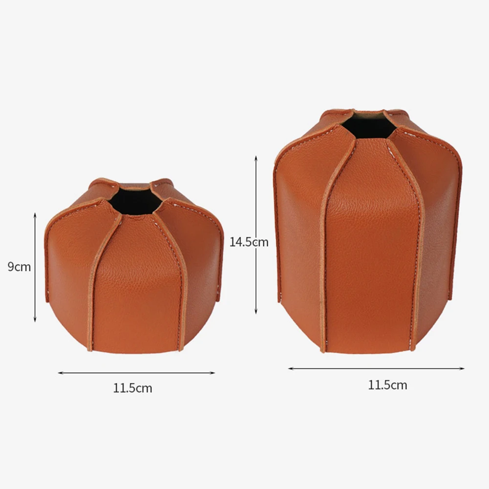 

230/450g Gas Tank PU Leather Case Outdoor Camping Gas Canister Protective Cover Bag Fuel Cylinder Storage Bag For Dropship
