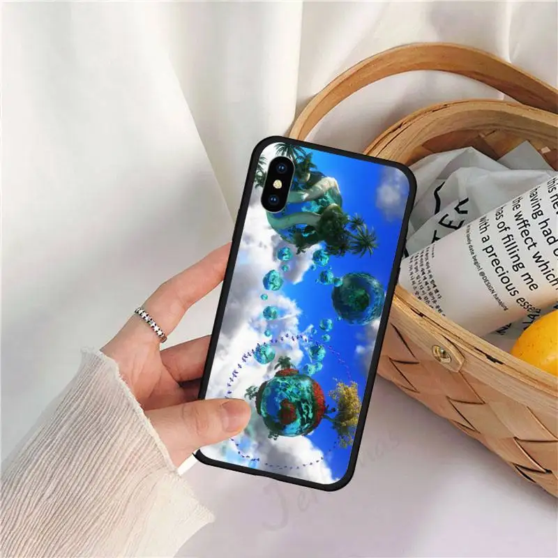 

Earth planet tree life Phone Case for iPhone 11 12 pro XS MAX 8 7 6 6S Plus X 5S SE 2020 XR