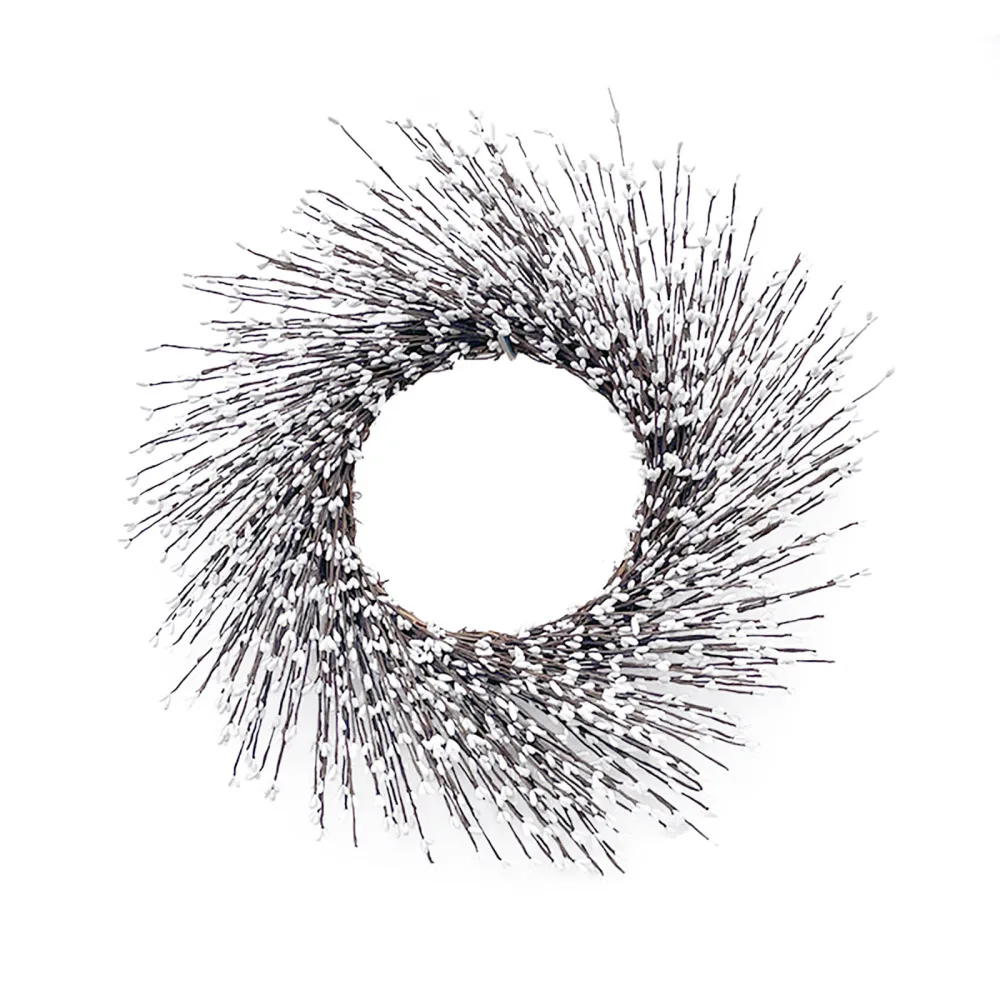 

Настенная искусственная гирлянда, 50 см, зашифрованные ягоды, украшение для сада, цветочный венок