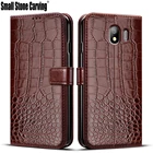 Чехол-книжка для Samsung Galaxy J4 2018, Магнитный кожаный чехол с откидной крышкой для Samsung Galaxy J4 J400, чехол для телефона Galaxy J4 J400F