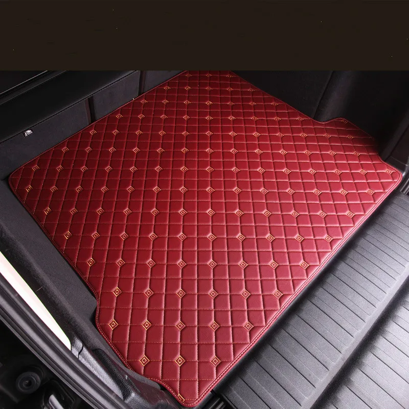 

Waterproof Carpets Durable Rugs Custom Special Car Trunk Mats for Luxgen 5 Master-CEO Large 7 MPV U5 SUV U6 SUV