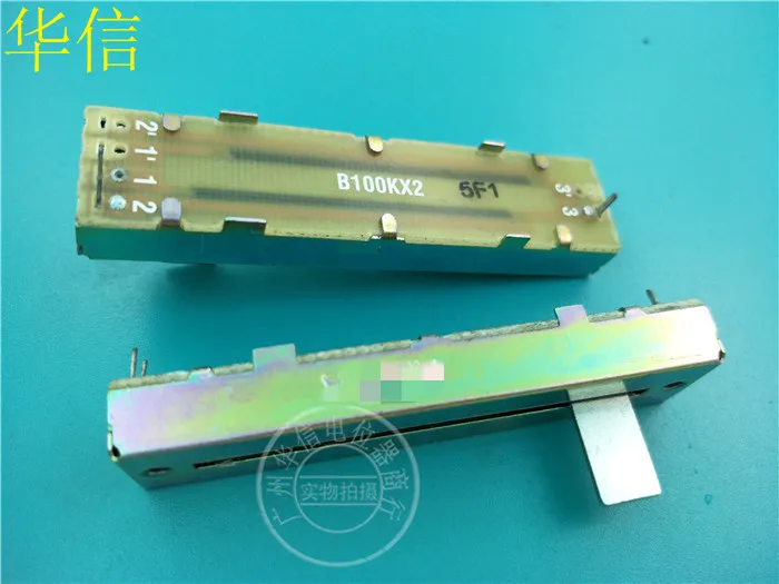 1 шт. тайваньские смесители Faders для BEHRINGER JX700 DJX400 DX052 VMX100 DJX700 ALPHA 72 мм двойные