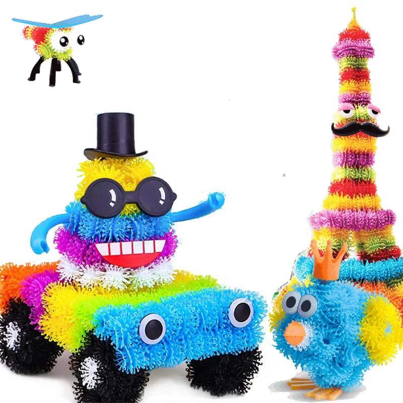 1000 шт./компл. сборная головоломка DIY буффы сжатый шар креативный колючий