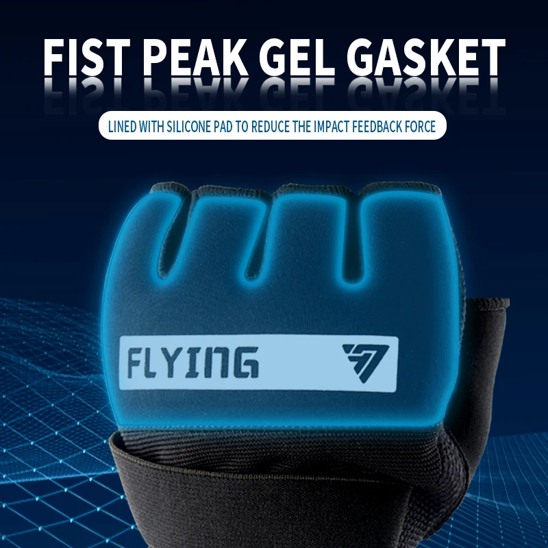 Перчатки гелевые для бокса на полпальца мужчин тренировочные боксерские Гелевые