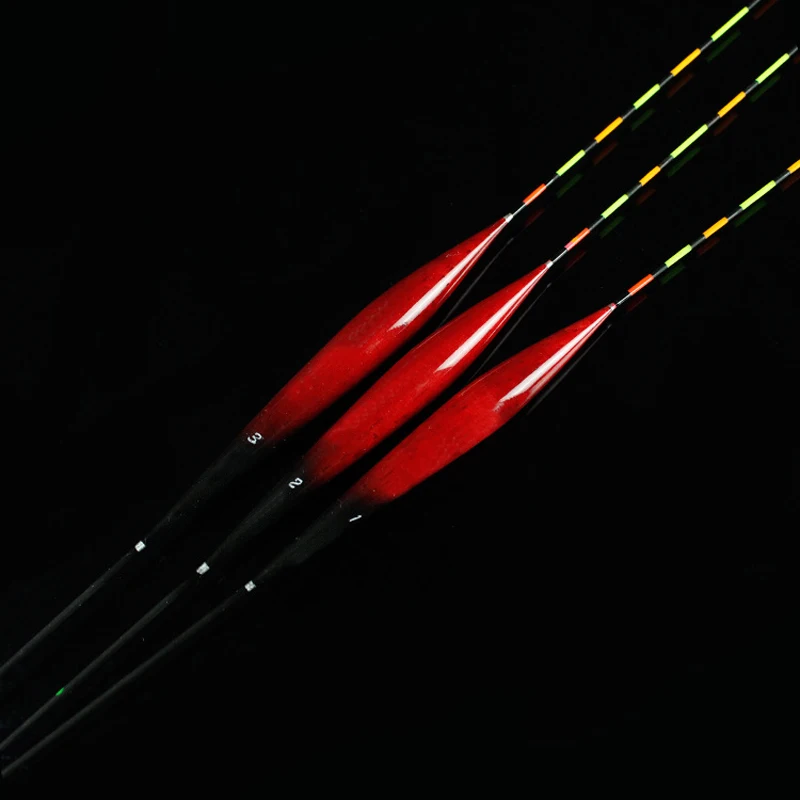 3 шт./компл. поплавок для рыбалки хвостовый Флуоресцентный светильник ловли карпа