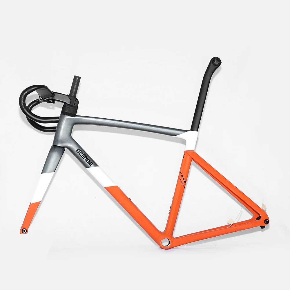 

DELIHEA Combined Colored Carbon Bike Frame Accept Customization Color Ranges Tank