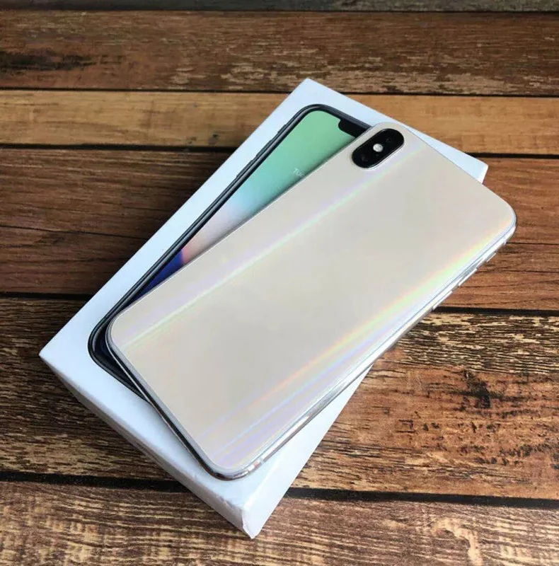 Многоцветная задняя пленка Аврора градиент для IPhone 6 6s plus 7 8 plus X XS Max XR защита экрана бликовая прозрачная пленка для телефона