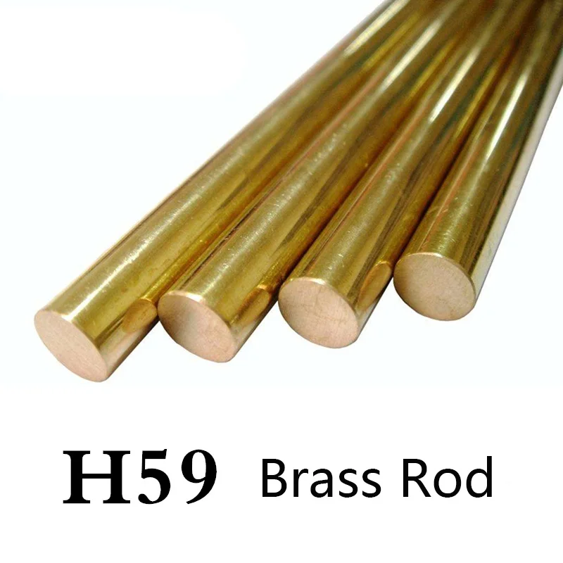Brass Round Bar Rod Circular Tube Hardware Solid Rods Wires Sticks Gold for Repair Welding Brazing Soldering Dia. 15-40mm | Инструменты