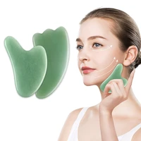 gua sha natural jade stone scarper board for face eye back neck guasha massager for body lifting beauty skin care tools