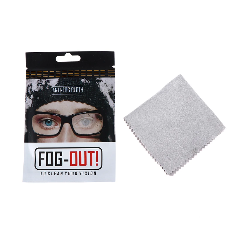 

5pcs Reusable Anti-fog Wipes Glasses Pre-moistened Antifog Lens Cloth Defogger