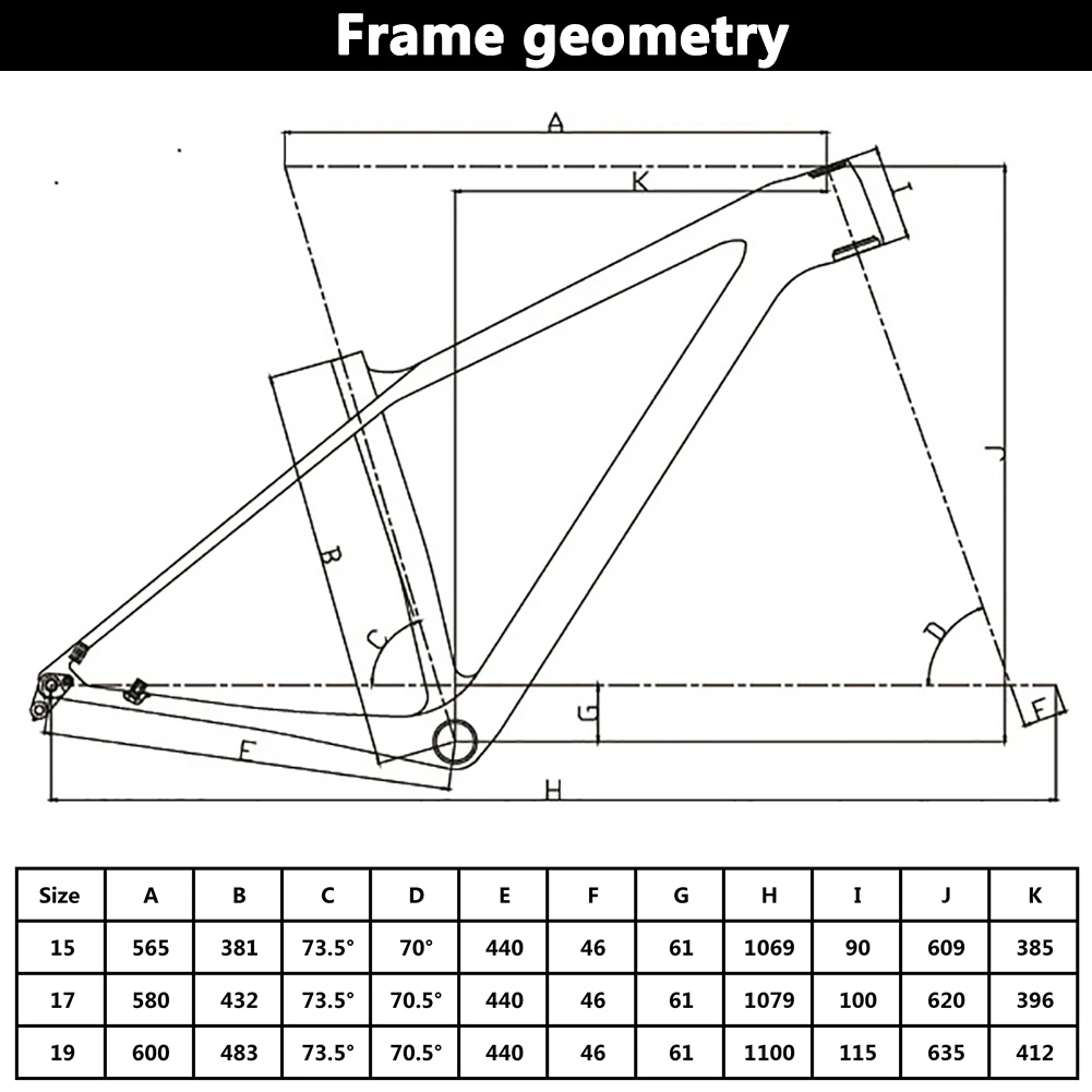 Рама для горного велосипеда из углеродного волокна Spcycle 29er рама 148x12 мм Boost 15/17/19