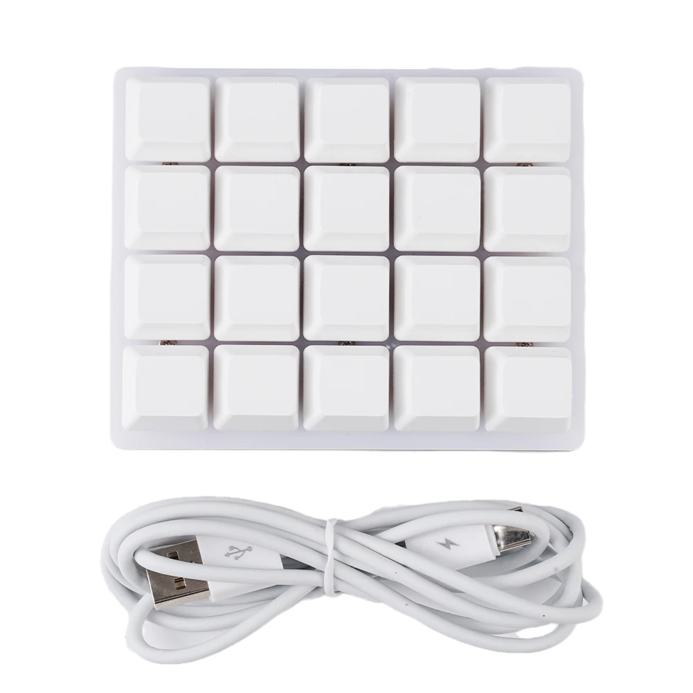 20 keys mechanical keyboard macro custom software keyboard for windows gaming keypad for shortcut ps type c programming hot sale free global shipping