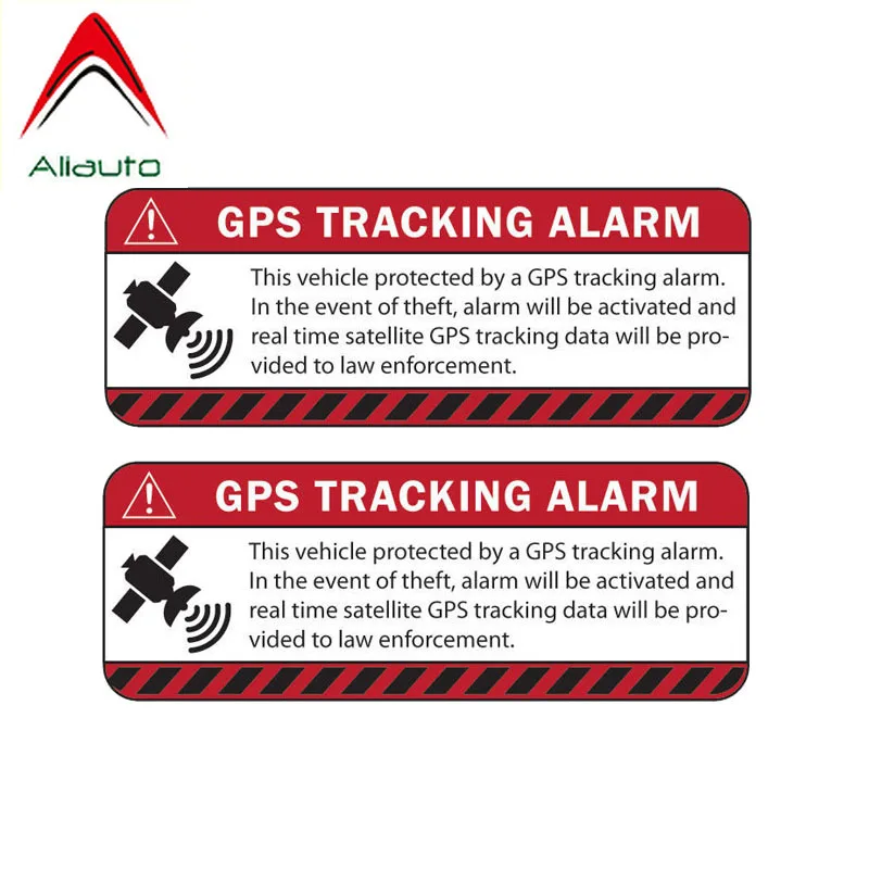 Светоотражающая Автомобильная наклейка Aliauto 2 X с Gps трекером Солнцезащитная