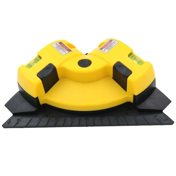 90 Degrees Level Ruler Laser Spirit Right Angle Bobbin Thread Tester Ceramic Tile Wall Sticking Instrument Levelling Instrument