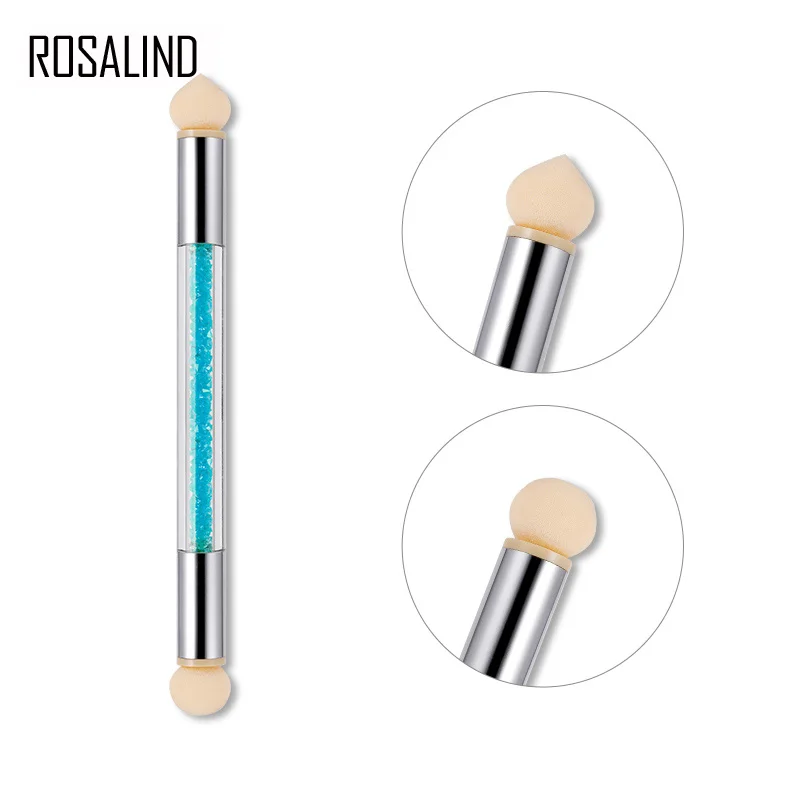 N5077-05 ROSALIND 7 шт./набор, кисточки для маникюра, набор инструментов, 3D гелевые акриловые кисти, карандаш для ногтей, кисти для дизайна ногтей - Цвет: N5077-05