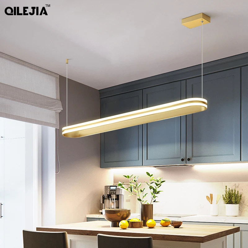 Люстра столовая подвесной светильник минималистский спальня исследование