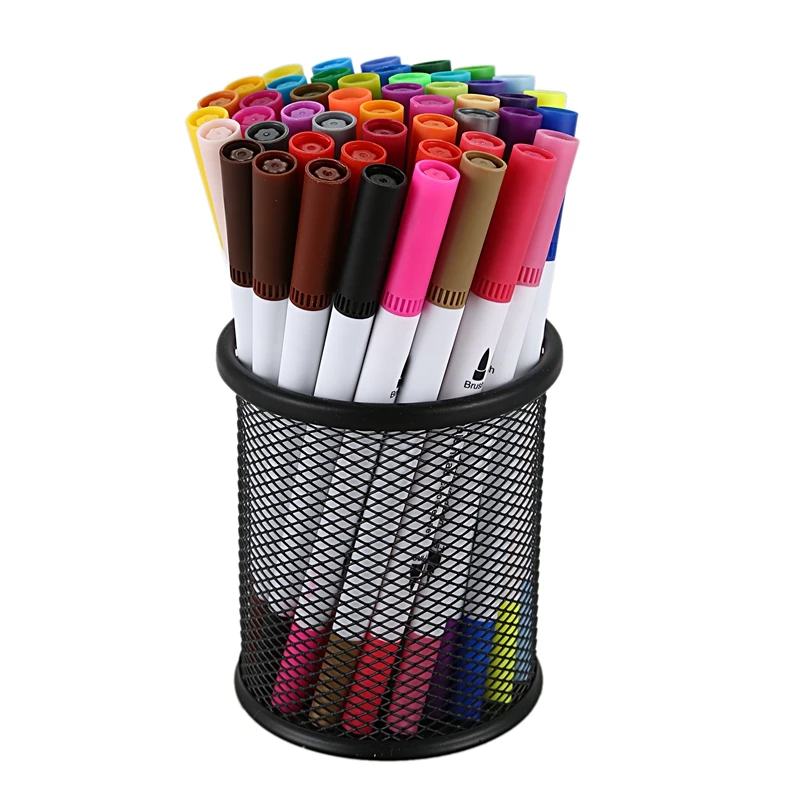 

Dual Tip Brush Pens Art Markers Brush Fine Tip Colored Pens Set for Adults Coloring Book Journal Note Taking Writing Planning Ar