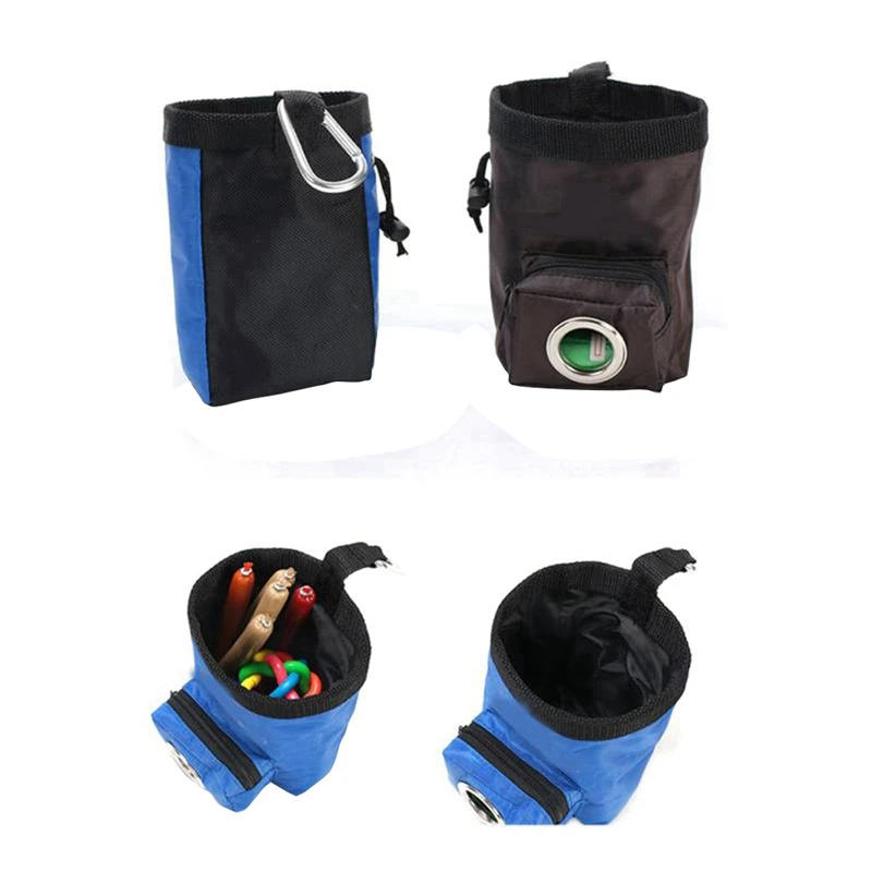 

Portable Pet Treat Training Walking Bag Outdoor Dogs Snacks Litter Bag Waist Pack With Pocket Pouch Puppy Snack Reward Waist 1pc