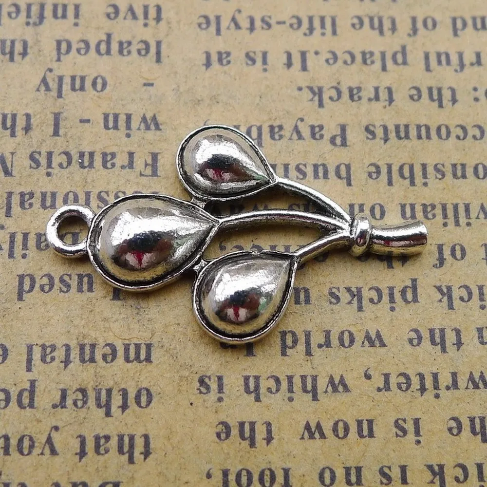 

150pcs Balloon Charms 15mm x 25mm DIY Jewelry Making Pendant antique silver color