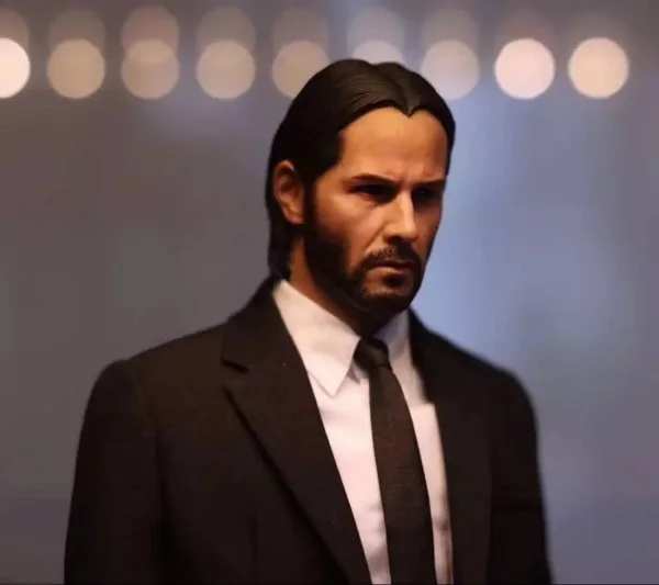 1/6 масштаб Мужская головка Keanu имитирующая John для корпуса 12 дюймов HT | Игрушки и