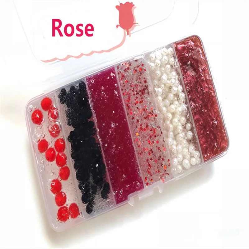 Глина для моделирования Девушка синего океана сделай сам Хрустальная грязь