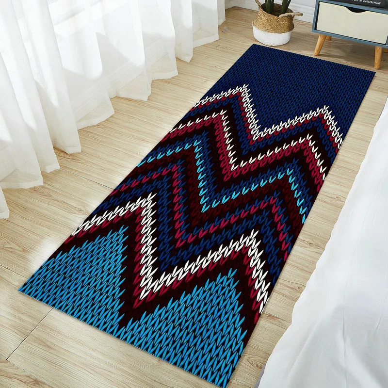 Новый Этнический классический Коврик для двери Нескользящие Коврики кухни