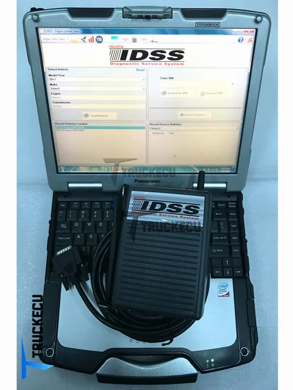 heavy duty truck diagnostic scanner IDSS INTERFACE ORIGINAL English version