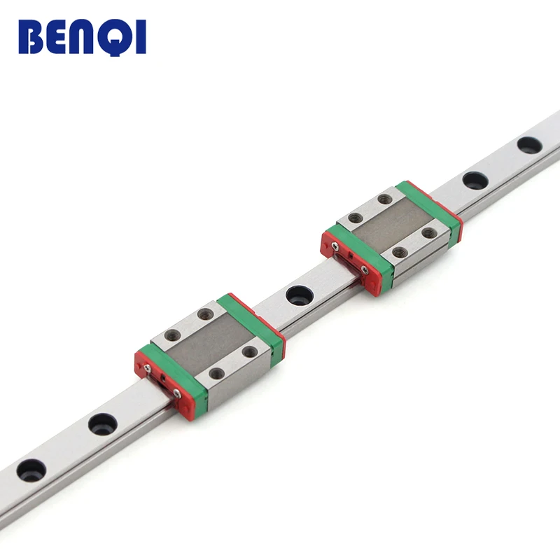 Миниатюрная линейная направляющая серии MGN 500 мм MGN9 с 2 блоками кареток MGN9C|linear rail
