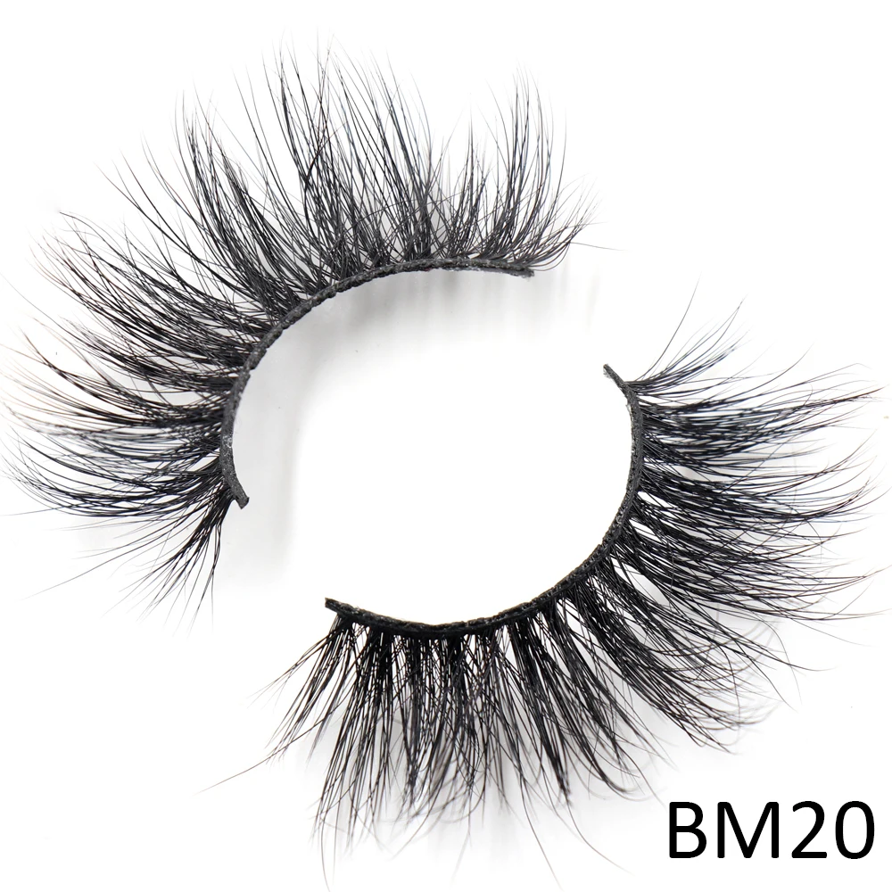 

DramaU 1 Pair 3D Mink False Eyelashes Natural Fluffy and Dramatic Fake Lashes Handmade Without Cruel Makeup Eyelash Extension