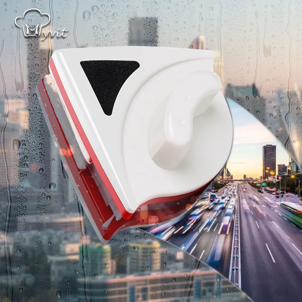 Магнитная щетка для мытья окон двухсторонний магнитный инструмент | Дом и сад