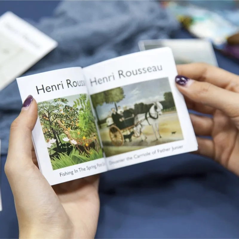 World Famouse Painting Scrapbooking Mini Square Background Paper Decorative Handmade Hobby Craft Stationery Decoration Making | Дом и сад