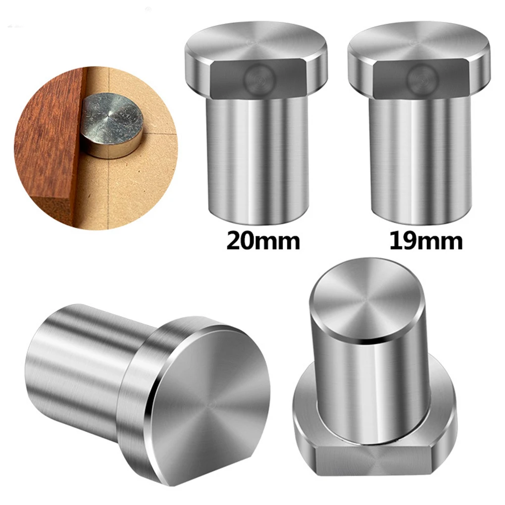 1Pcs Quick Release Bench Dog 19/20mm Stainless Steel Workbench Peg Brake Stops Clamp Dogs Clamp Stop Woodworking Tool