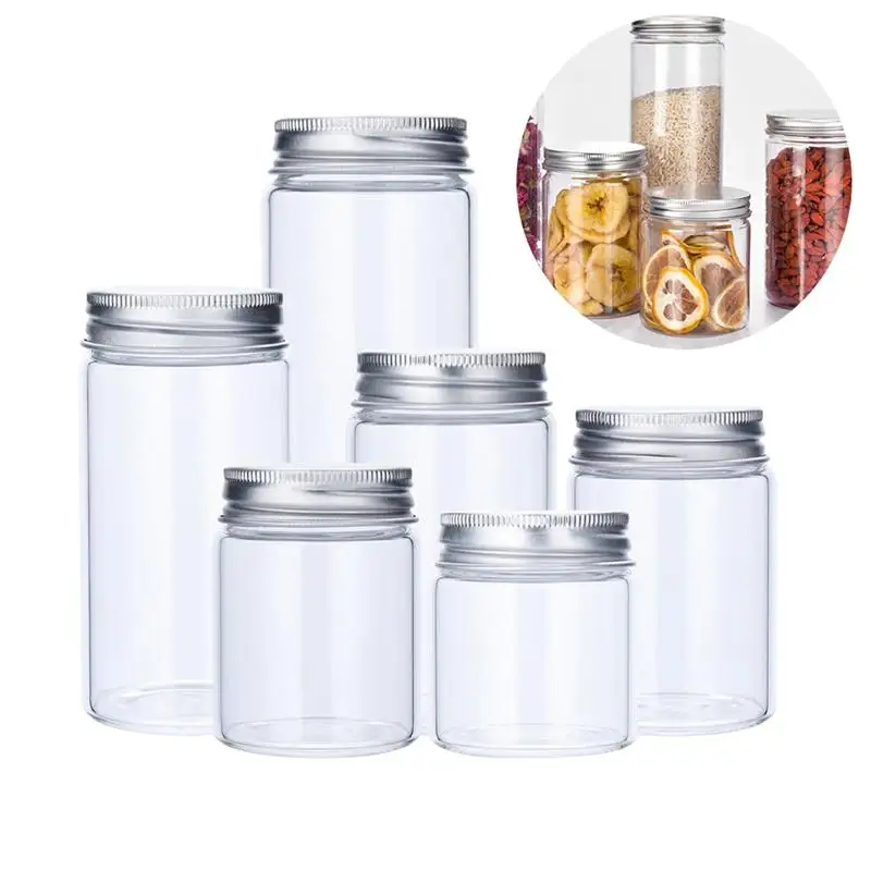 6 шт. кухонные контейнеры для хранения пищевых продуктов|Бутылки банки и коробки|