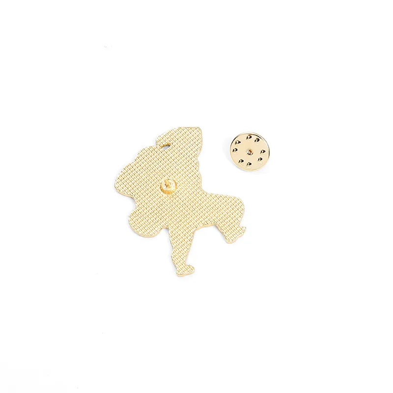Strong Animal Fitness Elf Cartoon Lapel Pins Brooch Metal Badge Vintage Classics Jewelry Kids Gifts Collection | Дом и сад
