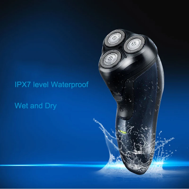Настоящий Электробритва Philips FT668 поворотный перезаряжаемый моющийся для мужской электрической бритвы влажный/сухой с 1 светодиодный индикатор
