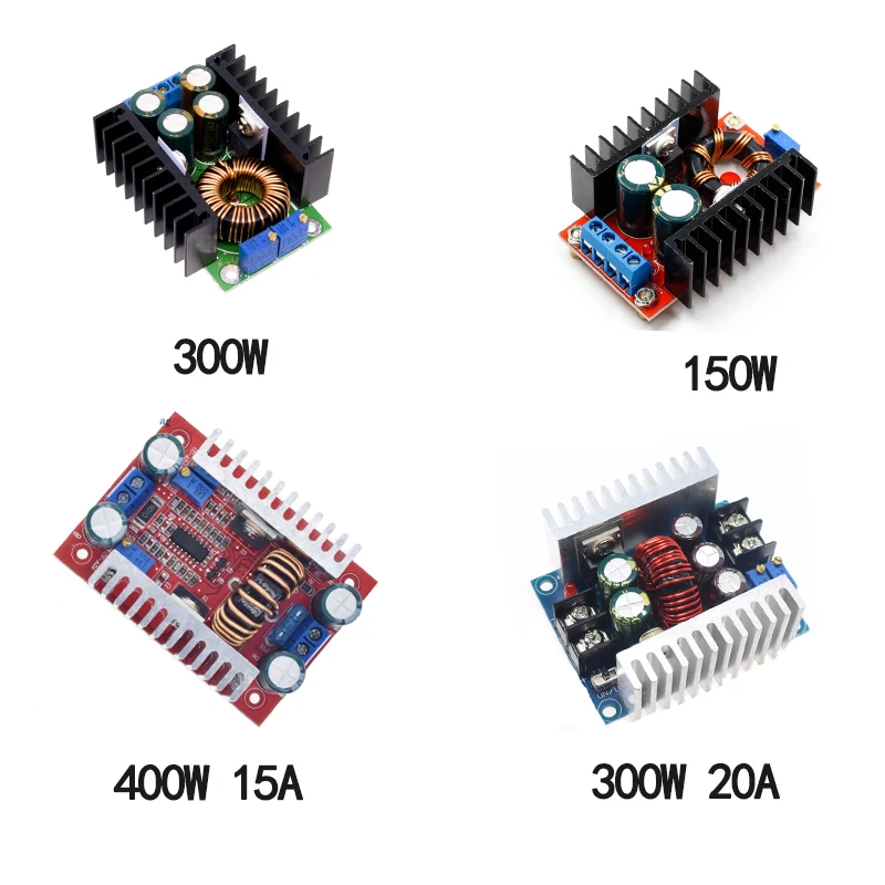 DC Шаг вниз Питание модуль понижающего 150W 6A/300W 9A/300W 20A/400W 15A Напряжение регулятор