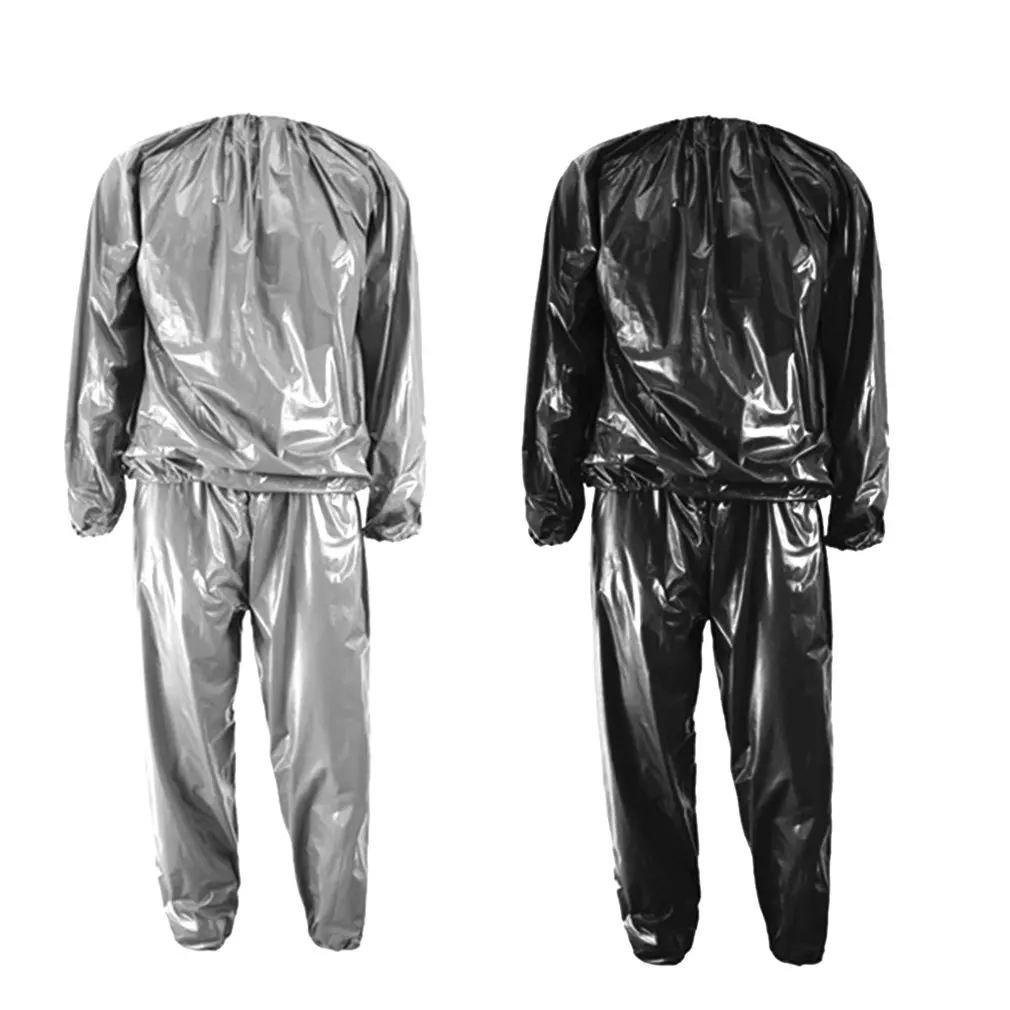 Сверхмощный Пот Сауна Костюм анти-рип тренировки Фитнес потеря веса похудение