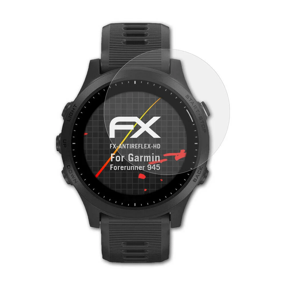 Ультра HD Прозрачная зеркальная защита для смарт-часов Garmin Forerunner 945 закаленное