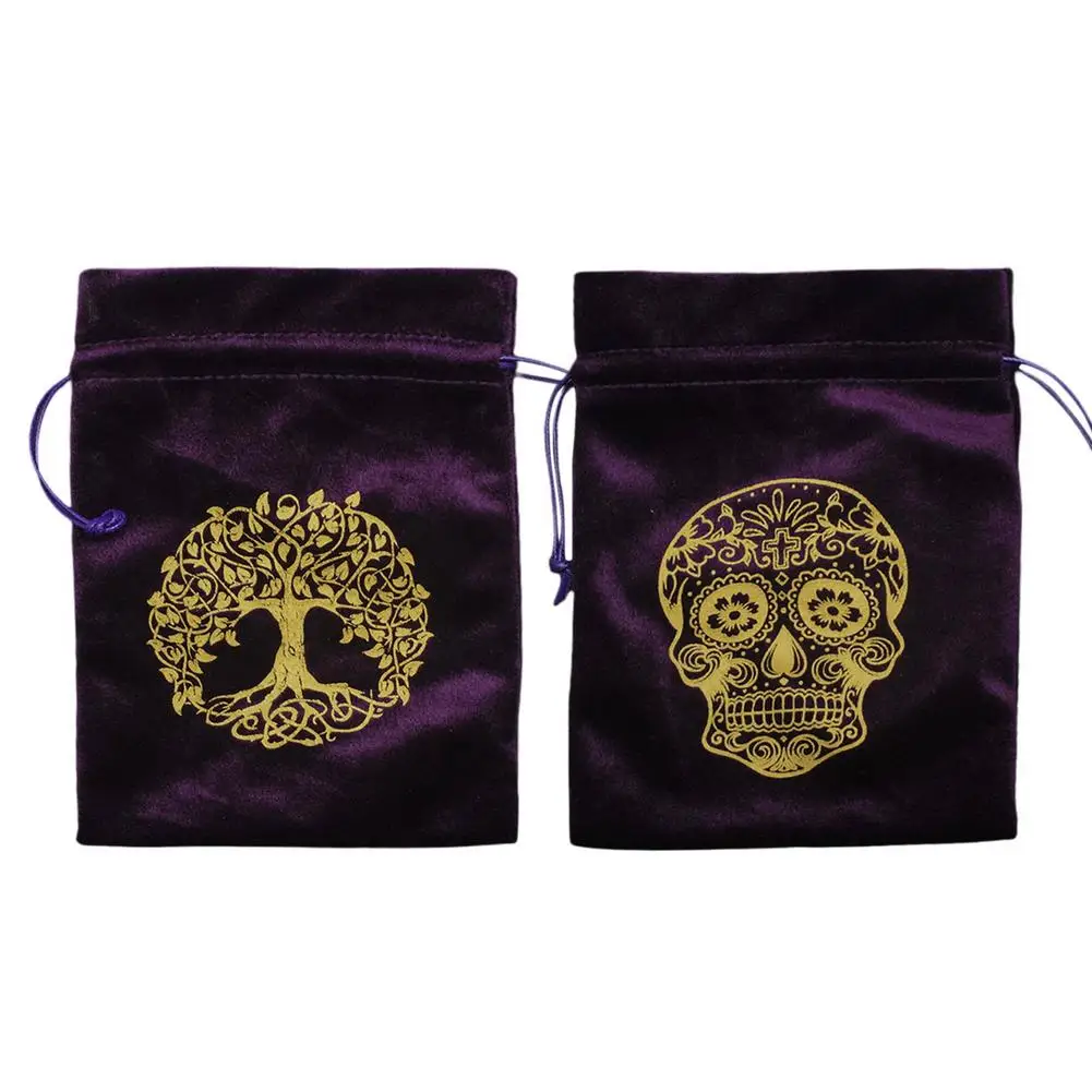 

Velvet Tarot Card Storage Bag Board Game Card Mini Drawstring Package Board Game Tarot Drawstring Storage Bag